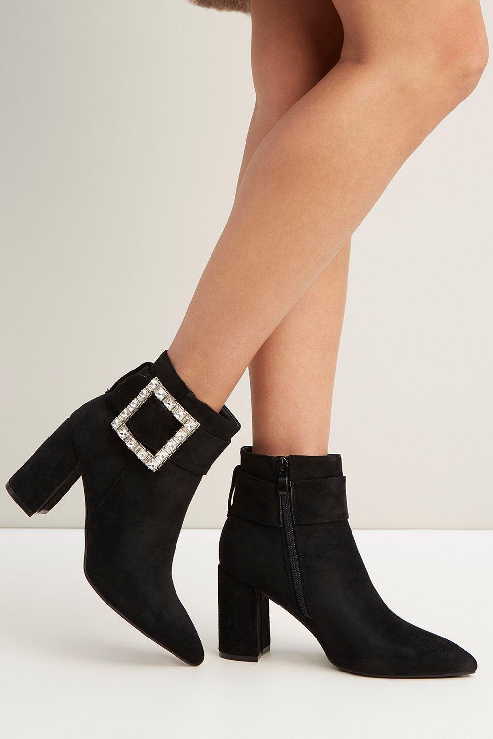 Boots | Annabelle Embellished Ankle Boot | Wallis