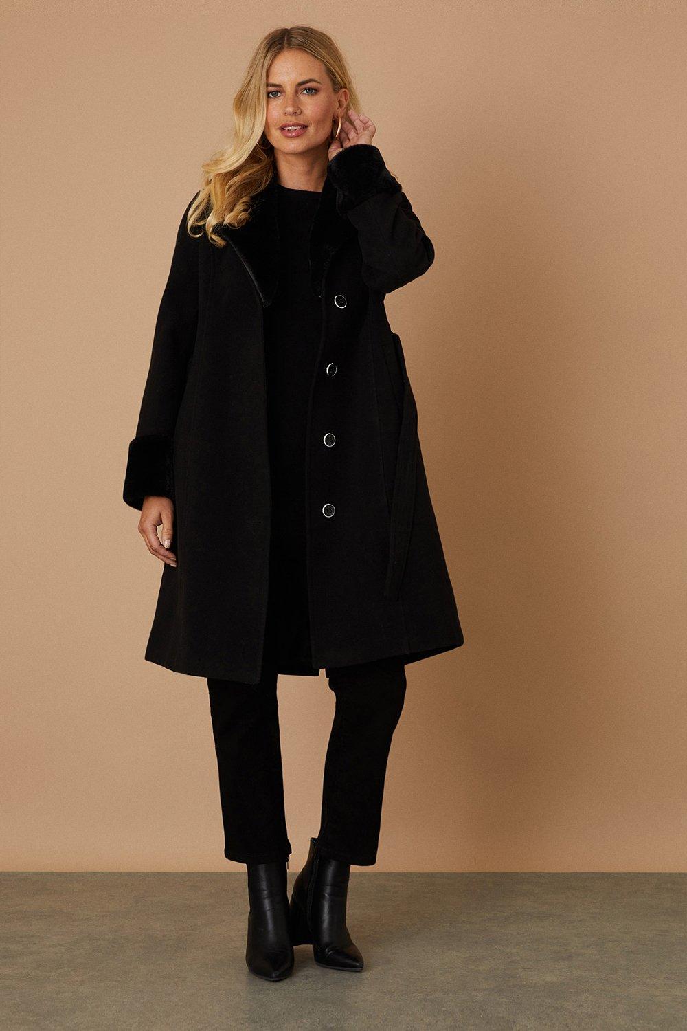 debenhams wallis petite coats