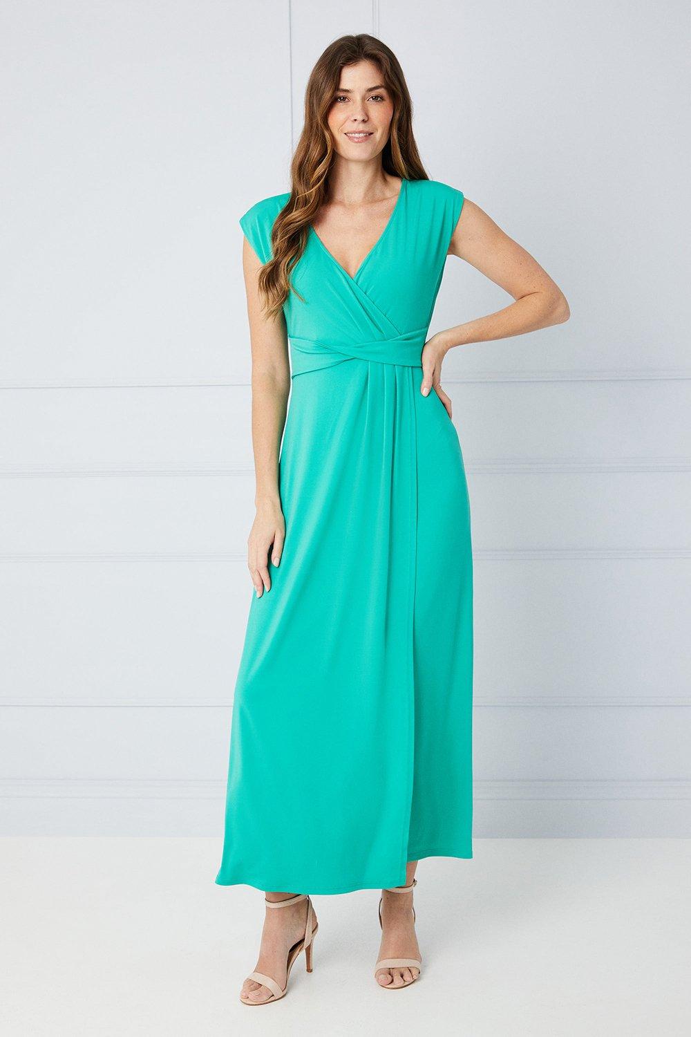 Womens Occasion Premium Jersey Maxi Dress