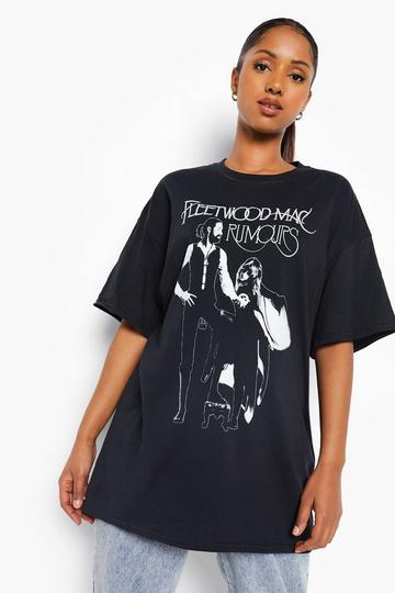 Maternity Fleetwood Mac License T-Shirt black