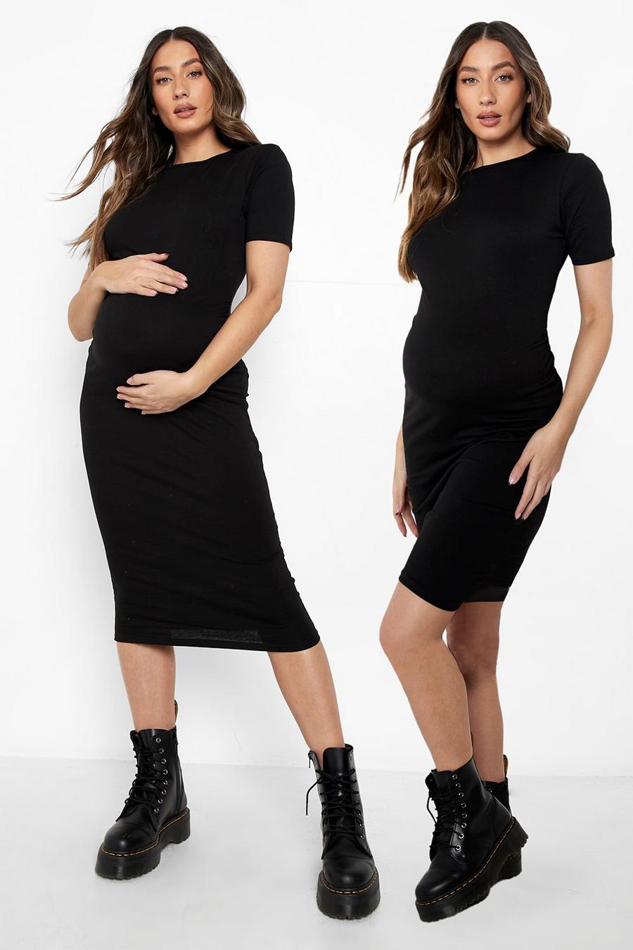 Black Mammakläder - Midi och miniklänning (2-pack) image number 1