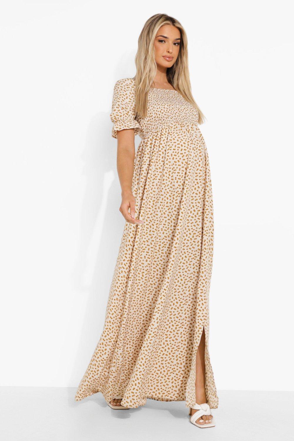 Maxi dress zwangerschap hot sale