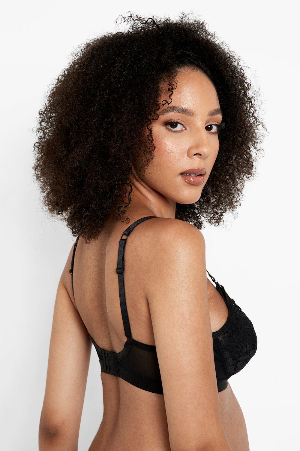 Bralette de lactancia de encaje boohoo