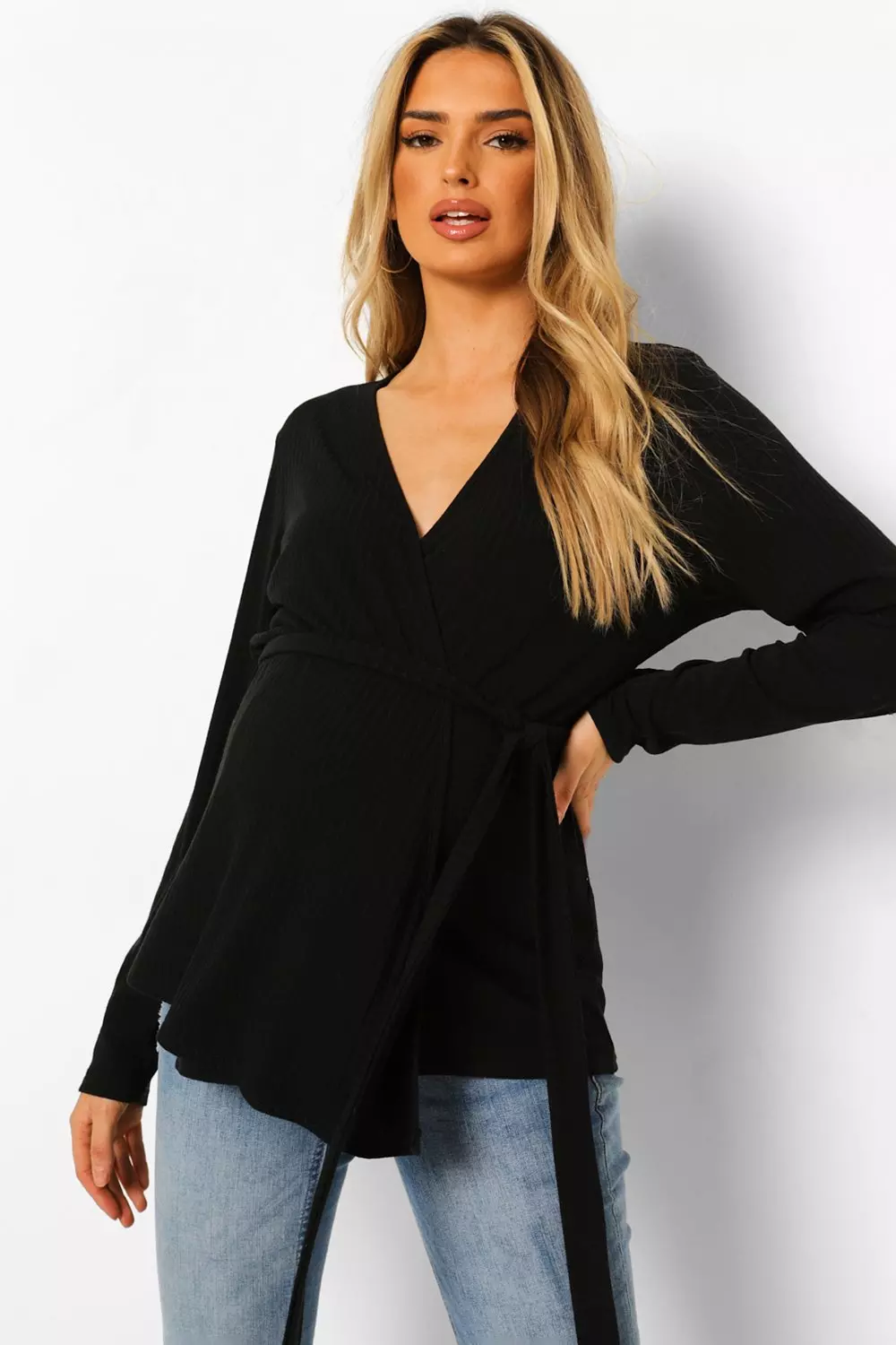 Nursing hot sale wrap shirt