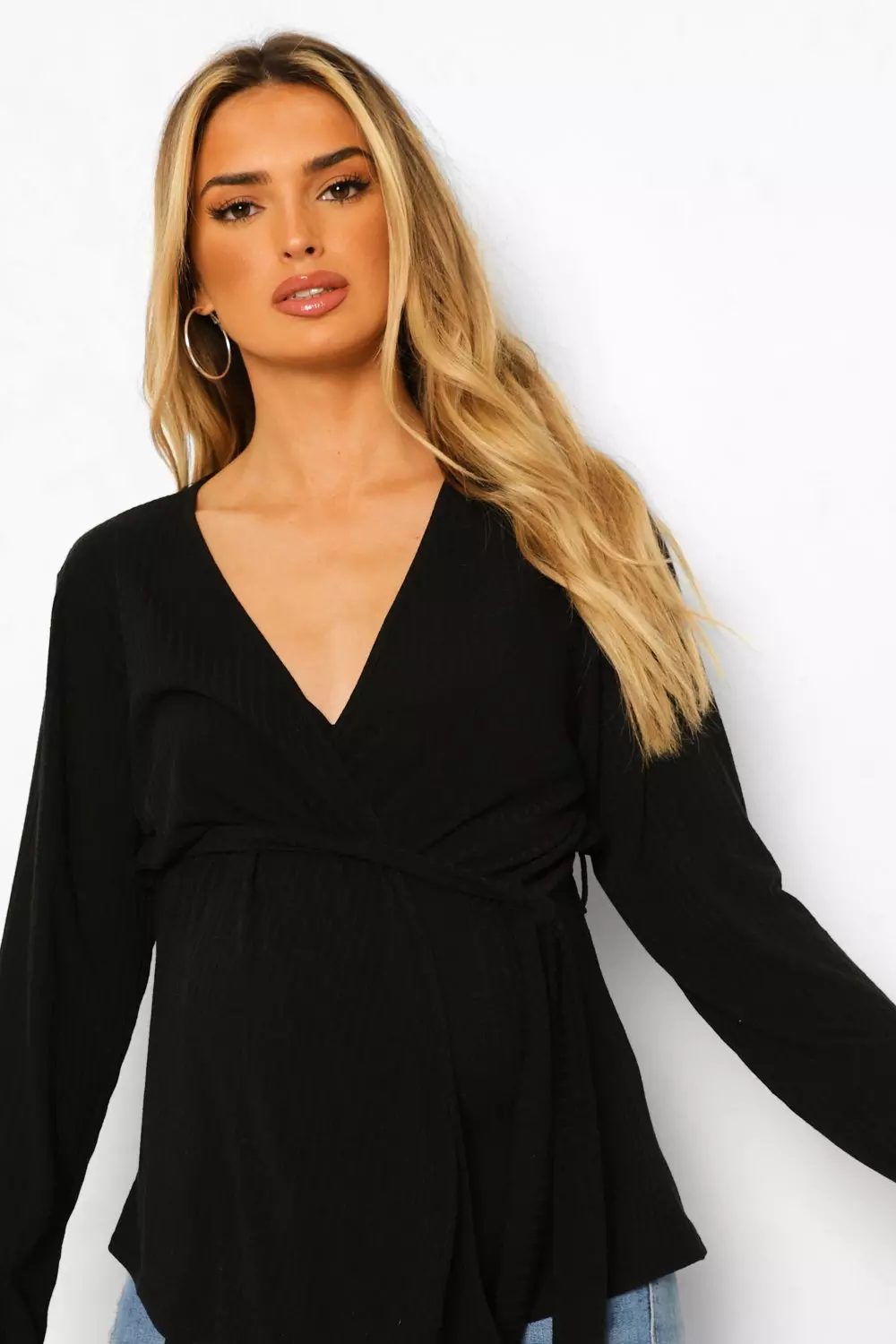 Nursing wrap top hotsell