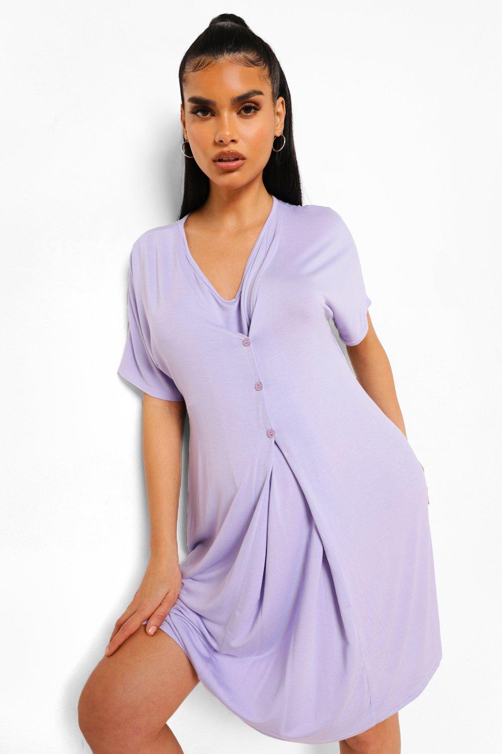 nightie with buttons on the front