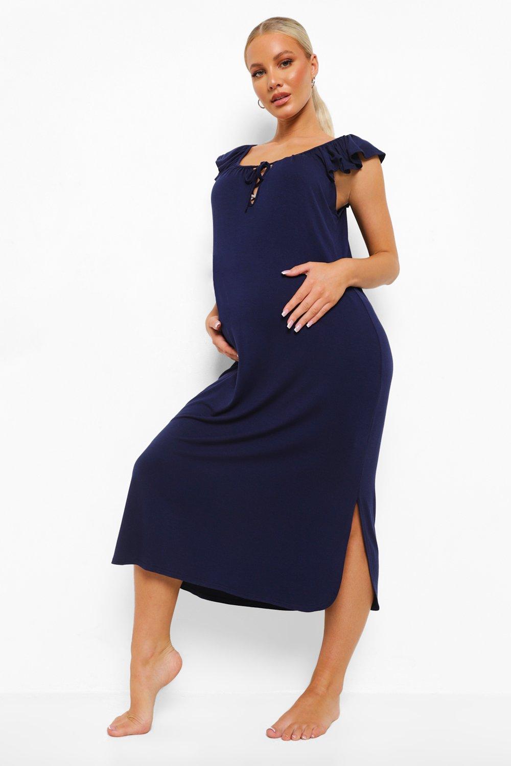 Boohoo breastfeeding dress best sale