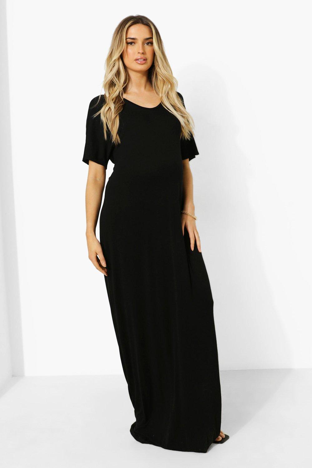 Maternity t shirt maxi dress on sale