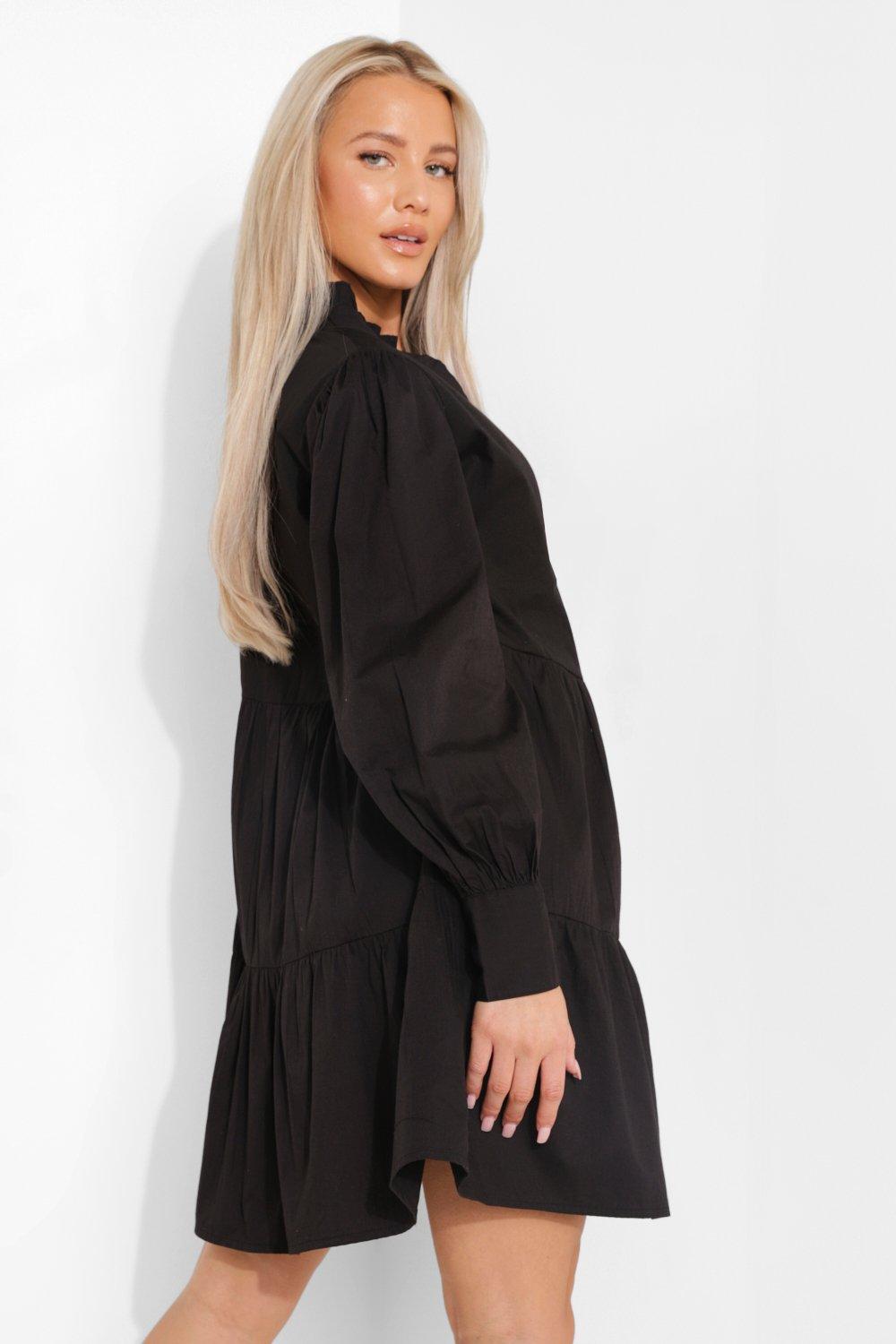 Boohoo maternity clearance smock dress