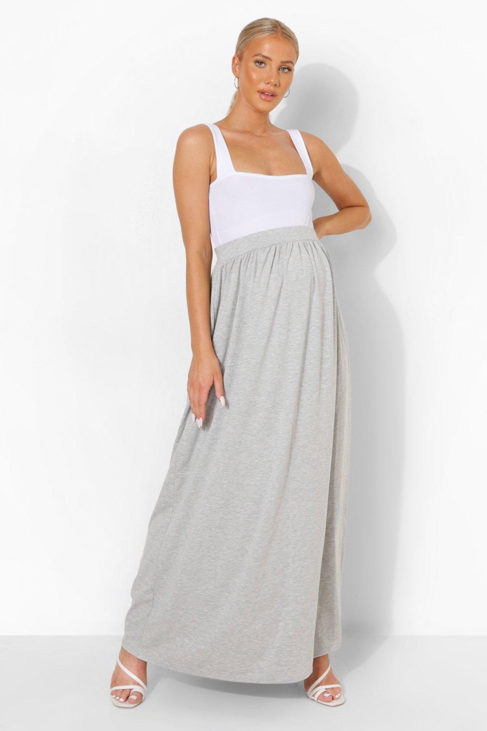 Maternity chiffon hotsell maxi skirt