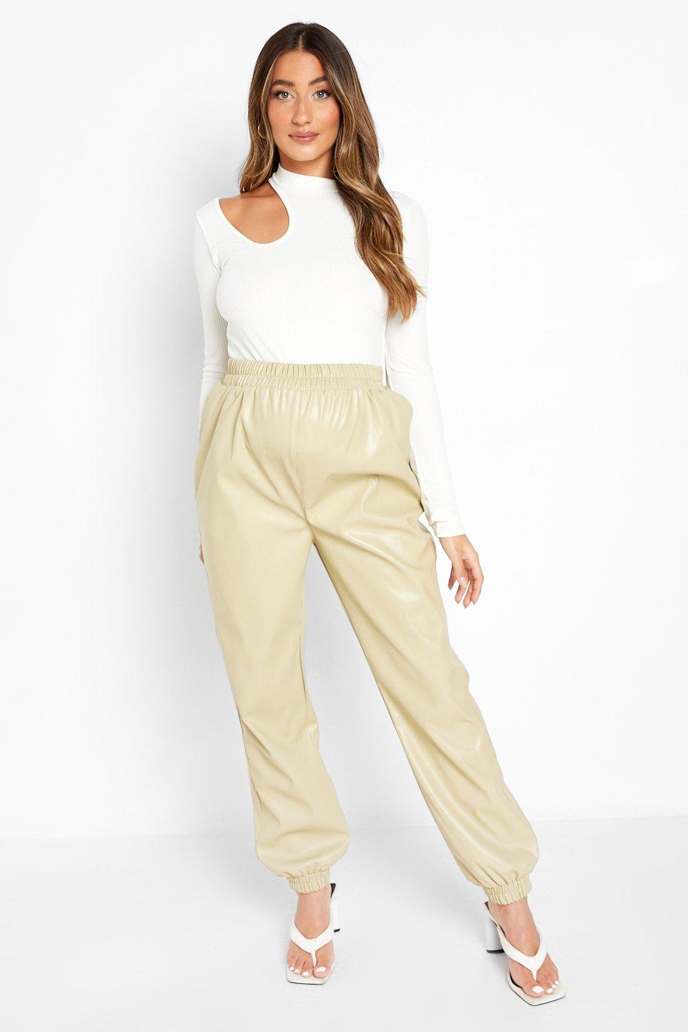 Pantalon cuero premama new arrivals