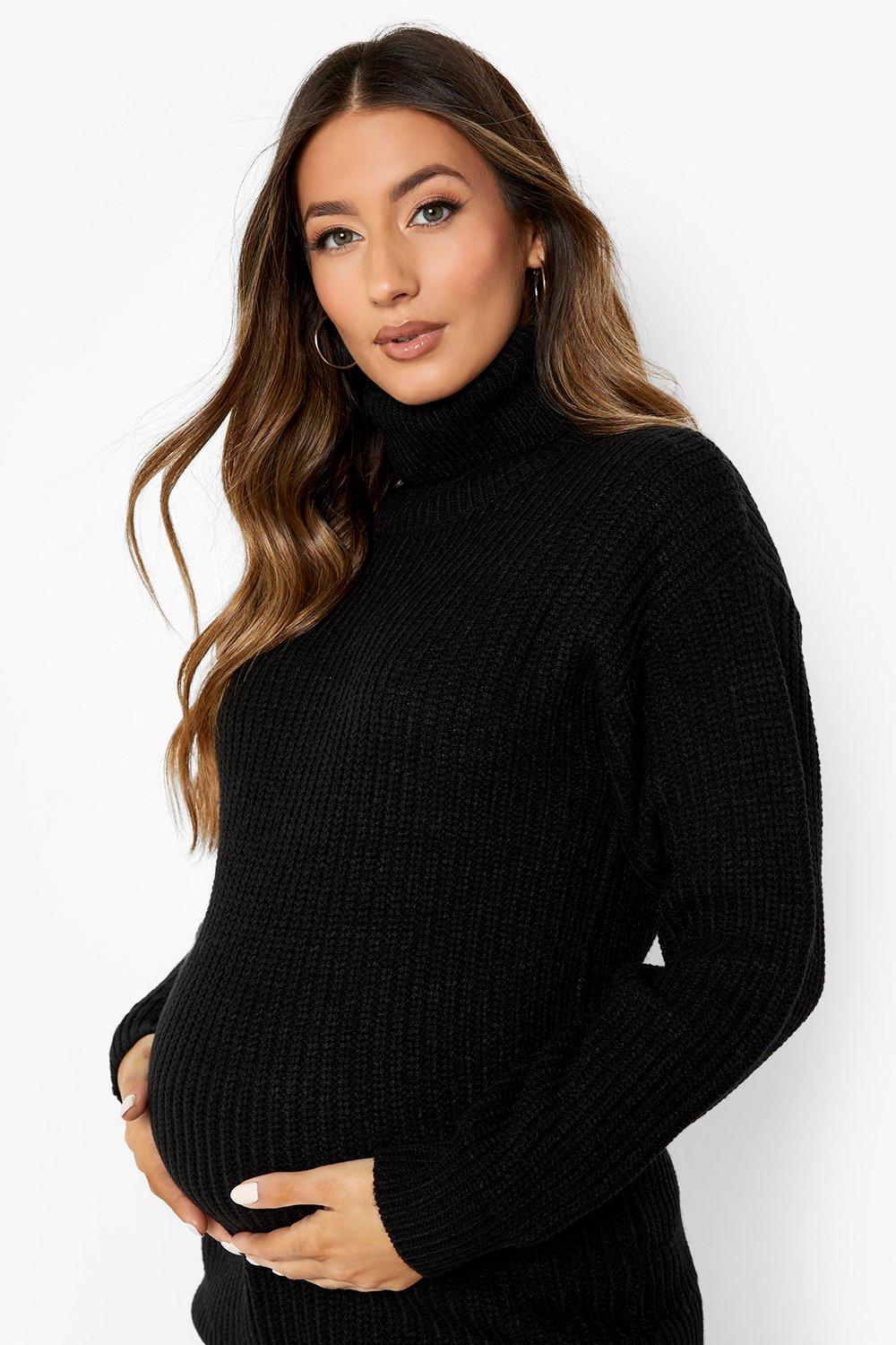 Maternity turtleneck sweater clearance