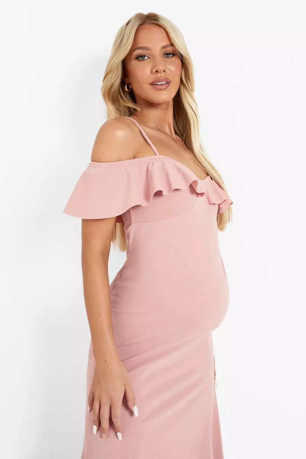 Cold shoulder maternity outlet tops