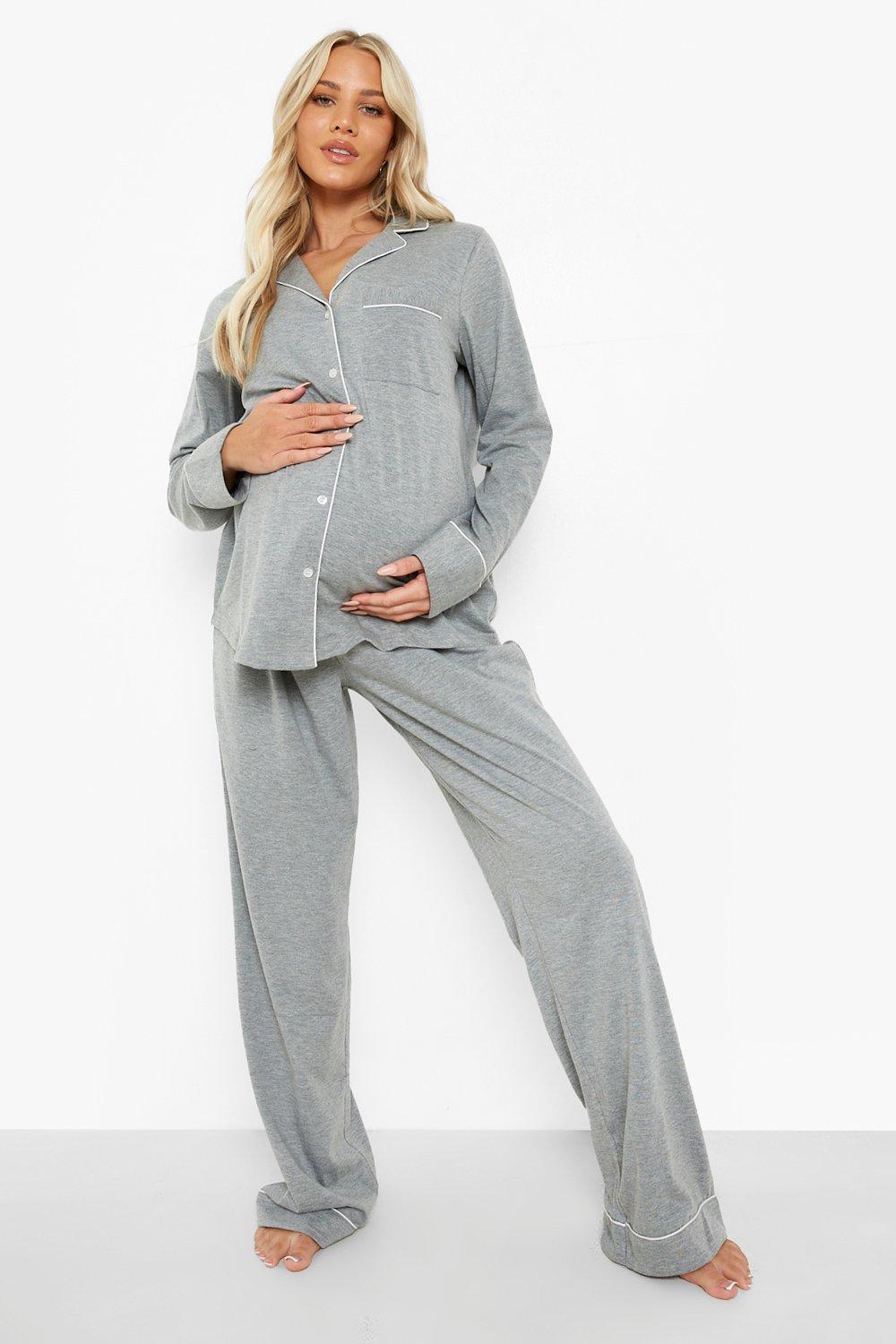 https://media.boohoo.com/i/boohoo/bzz01323_grey%20marl_xl_2/femme-grey%20marl-maternit%C3%A9---ensemble-de-pyjama-en-jersey