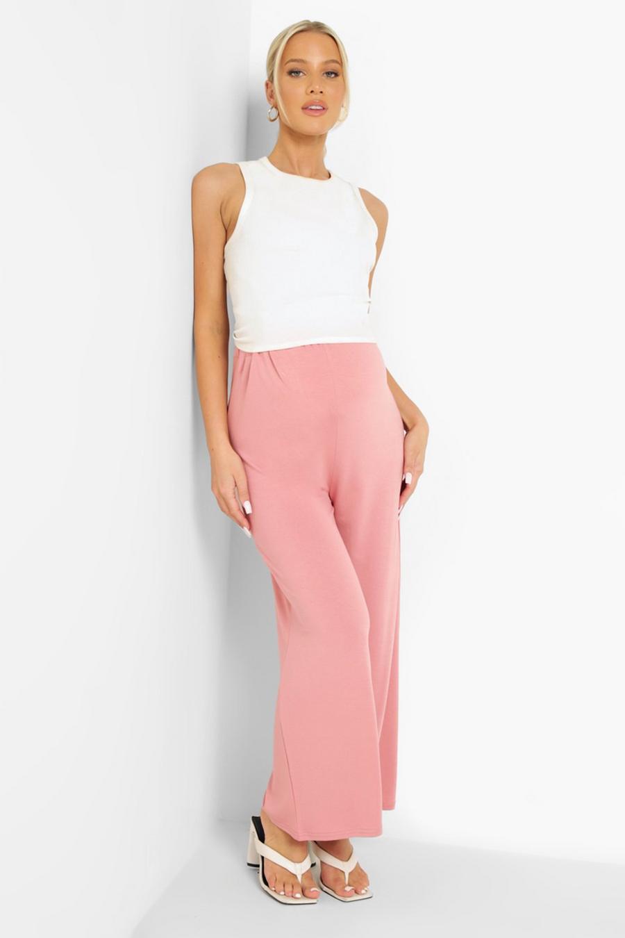 Rose Maternity Super Flare Jersey Culottes image number 1