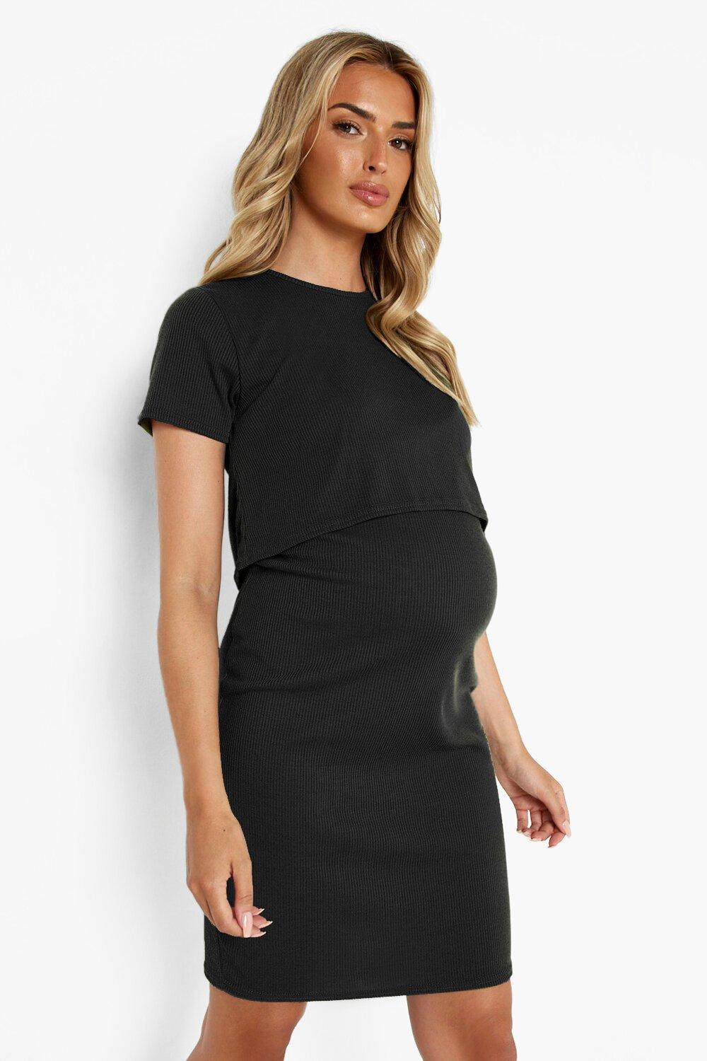 Nursing bodycon clearance dress