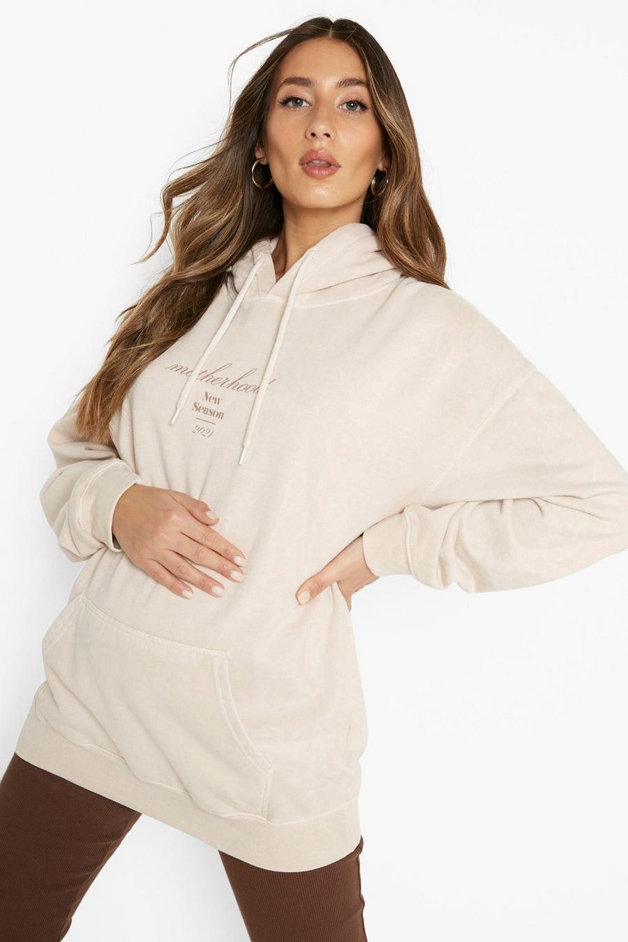 Ecru Mammakläder - Motherhood Oversize hoodie image number 1