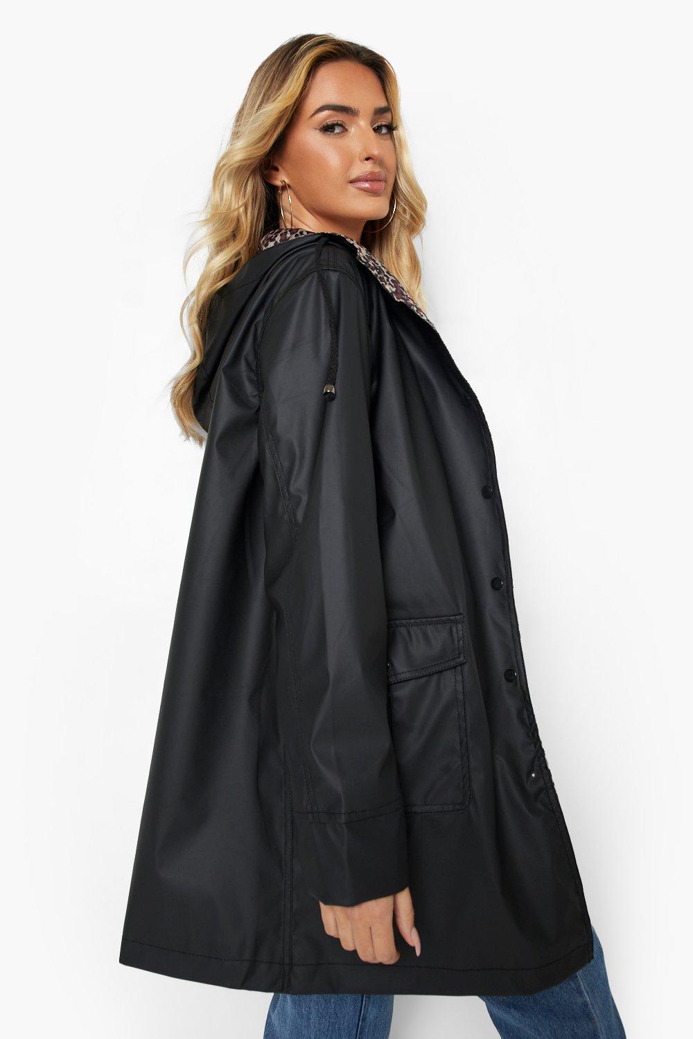 Maternity Leopard Rain Mac