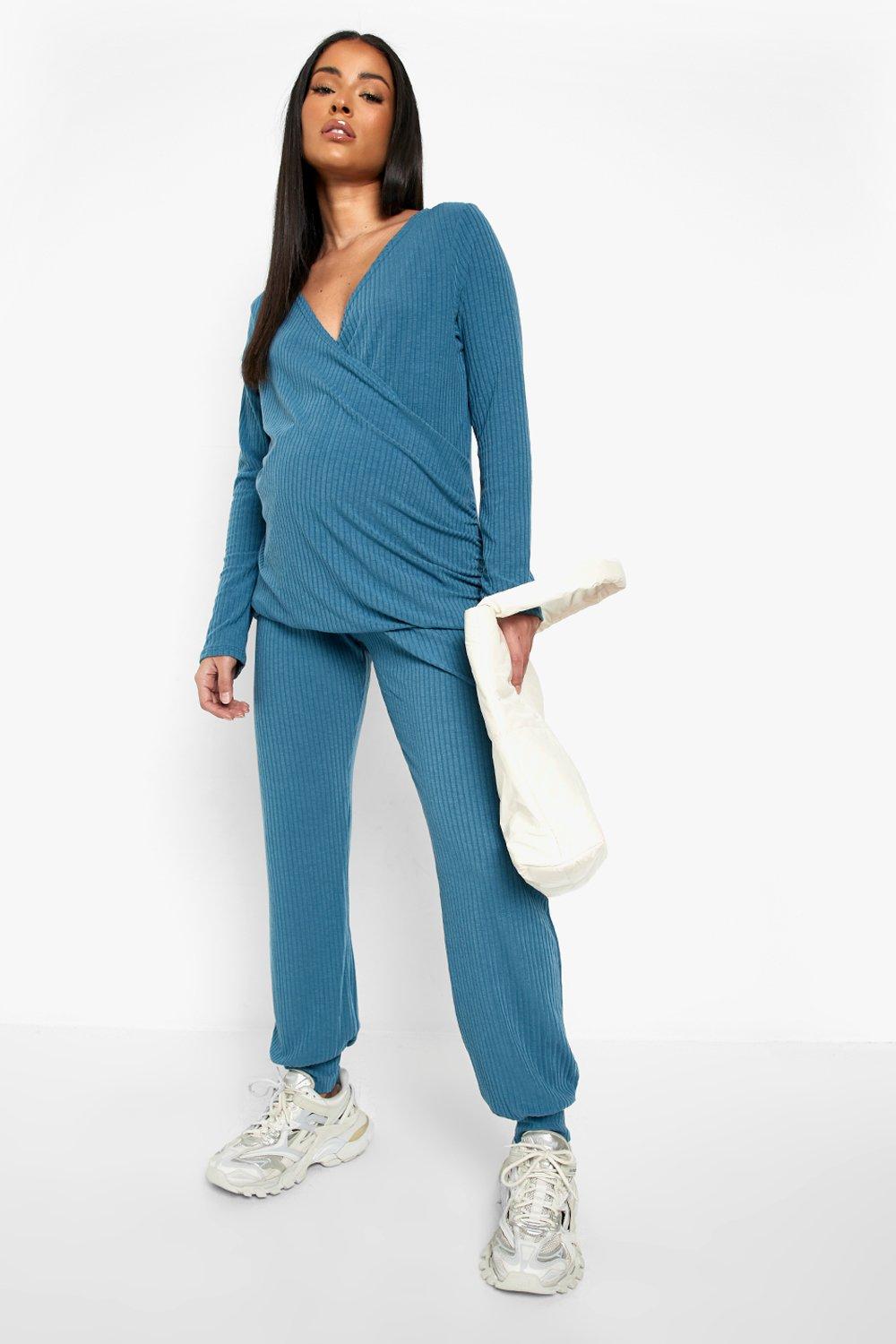 Maternity Nursing Wrap Loungewear Set
