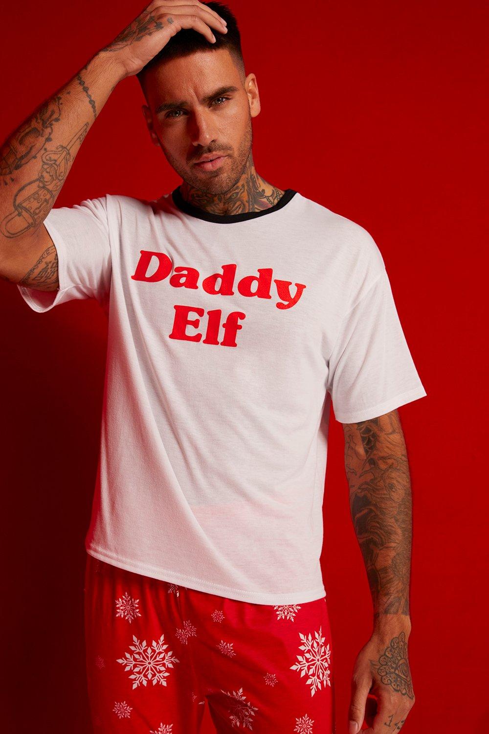 daddy elf t shirt