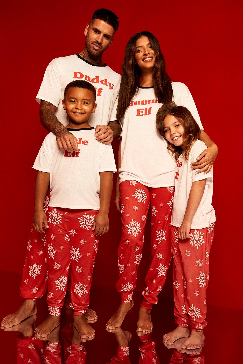 Naughty List Embroidered Flannel Pj Set