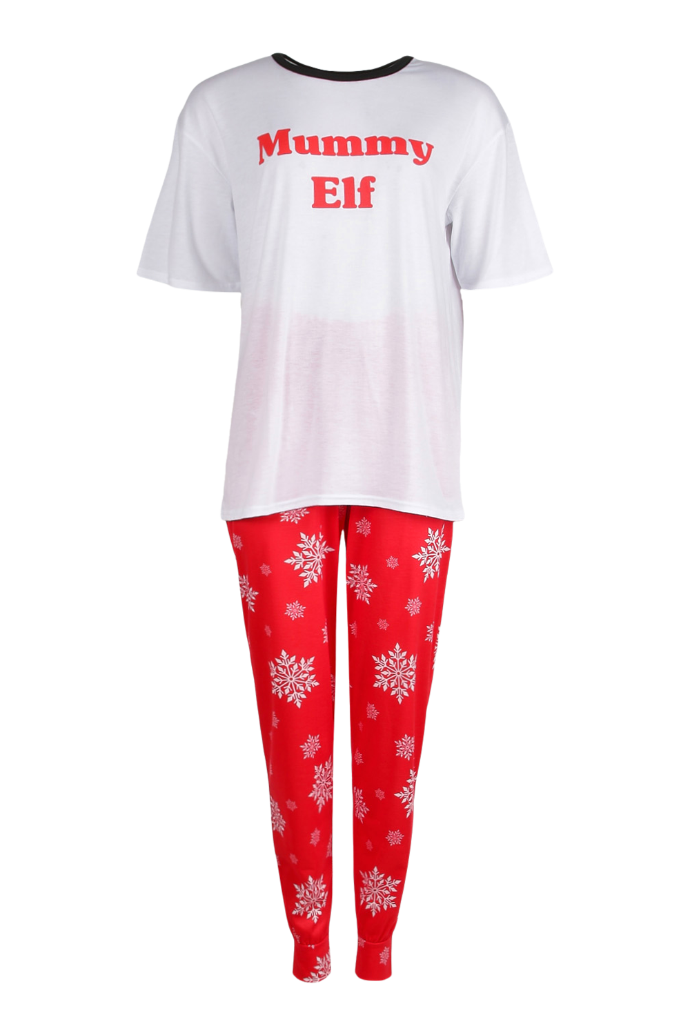 Mummy Elf Printed Pj Set