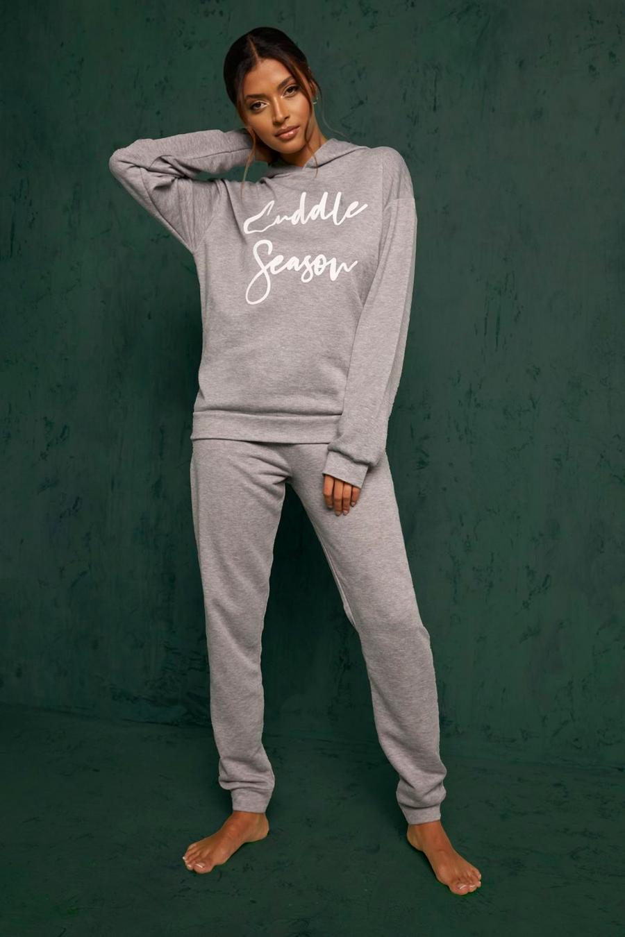 Grey marl Cuddle Season Loungewear Set image number 1