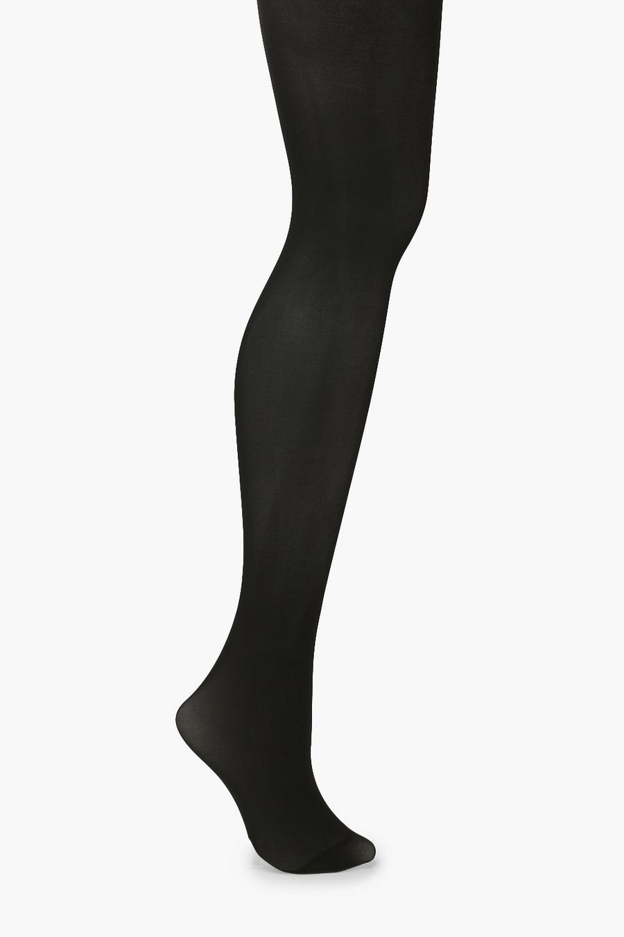 Black Maternity 50 Denier Tights image number 1