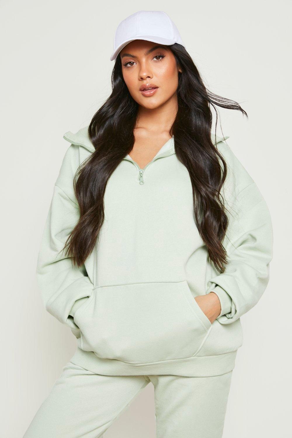 Maternity Recycle Nursing Zip Sweat Tracksuit