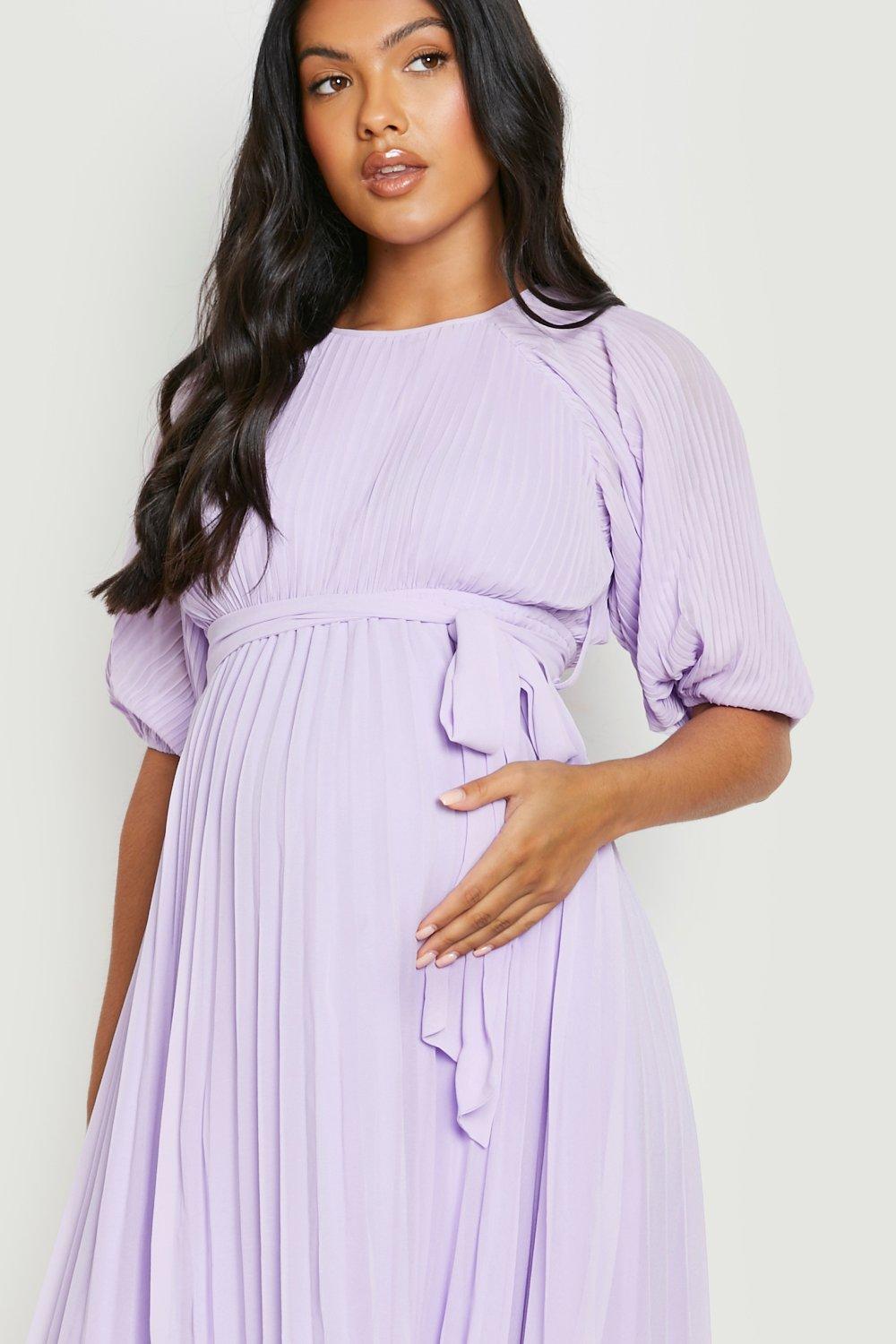 Maternity Tie-Waist Dress