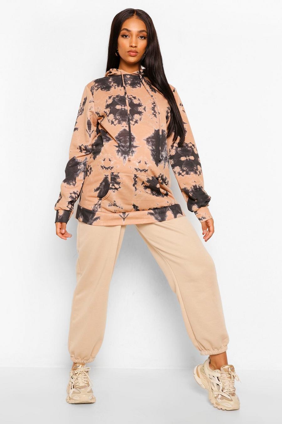 Stone Mammakläder - Oversize batikmönstrad hoodie image number 1