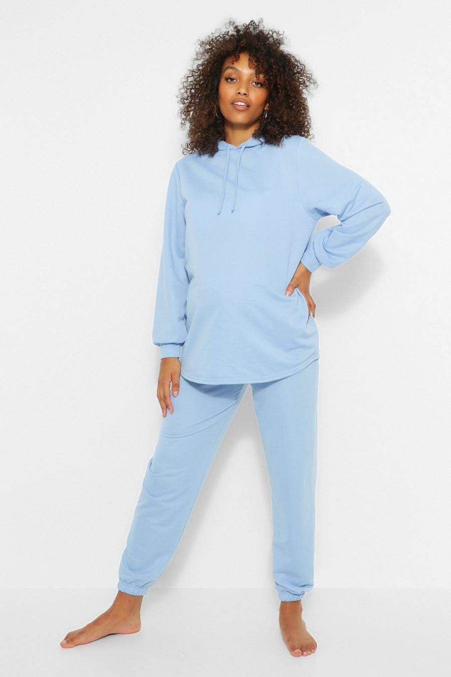 Dove Maternity Hoodie And Joggers Loungewear Set image number 1