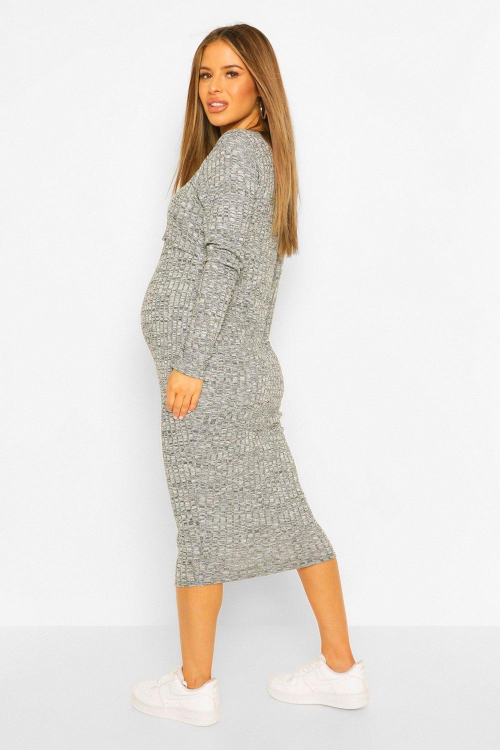 Nursing midi dress online