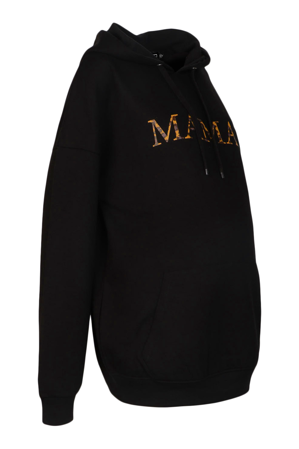 Maternity Mama Leopard Print Hoodie boohoo NO