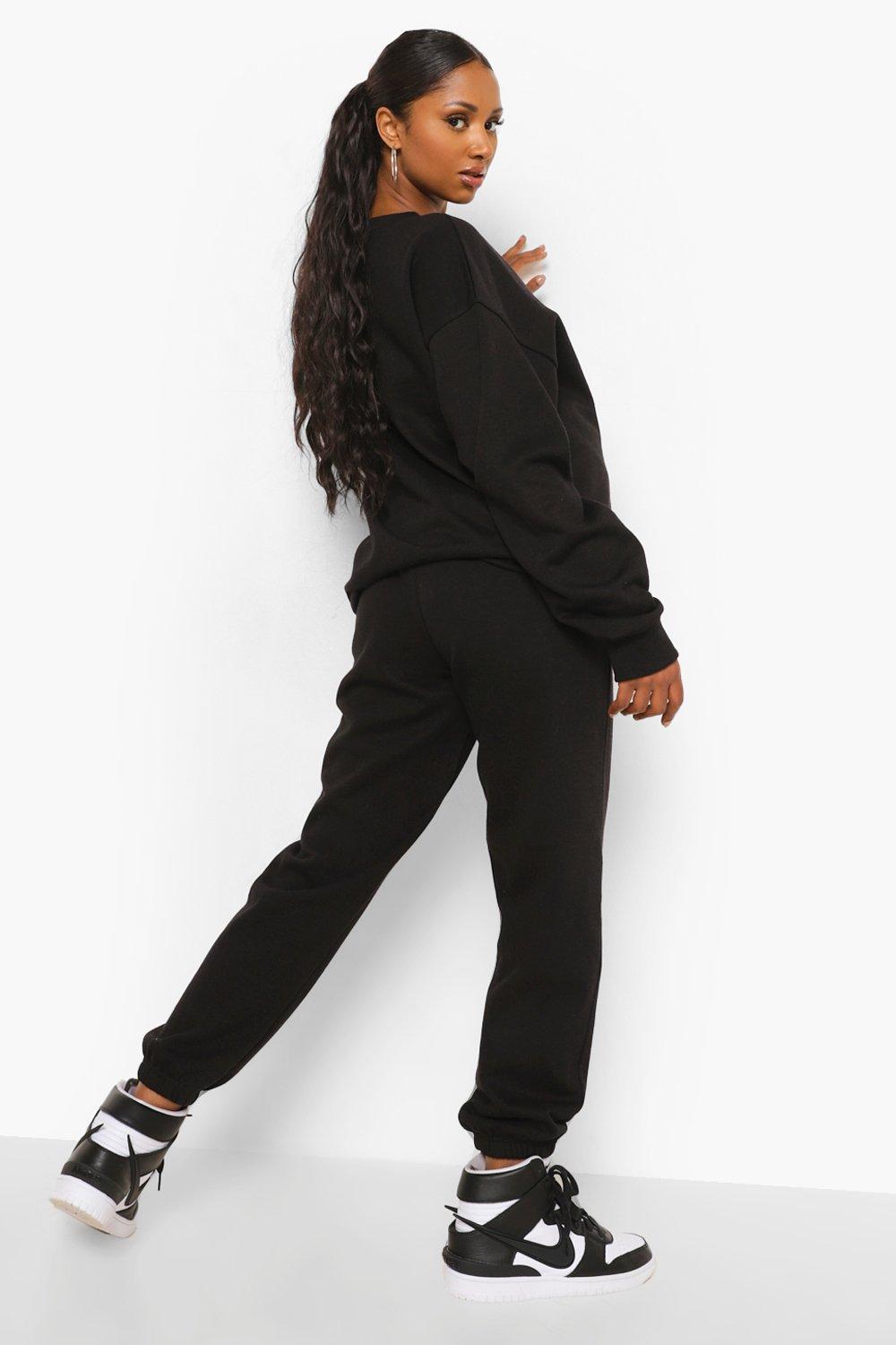 Black Maternity Over The Bump Joggers