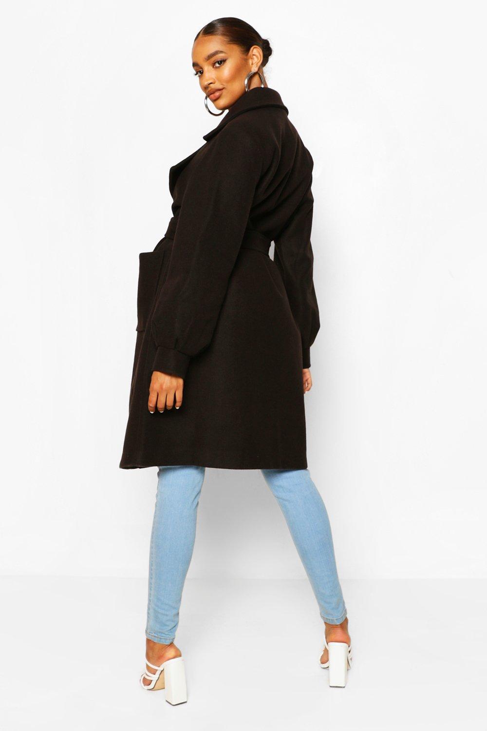 Petite shop maternity coat