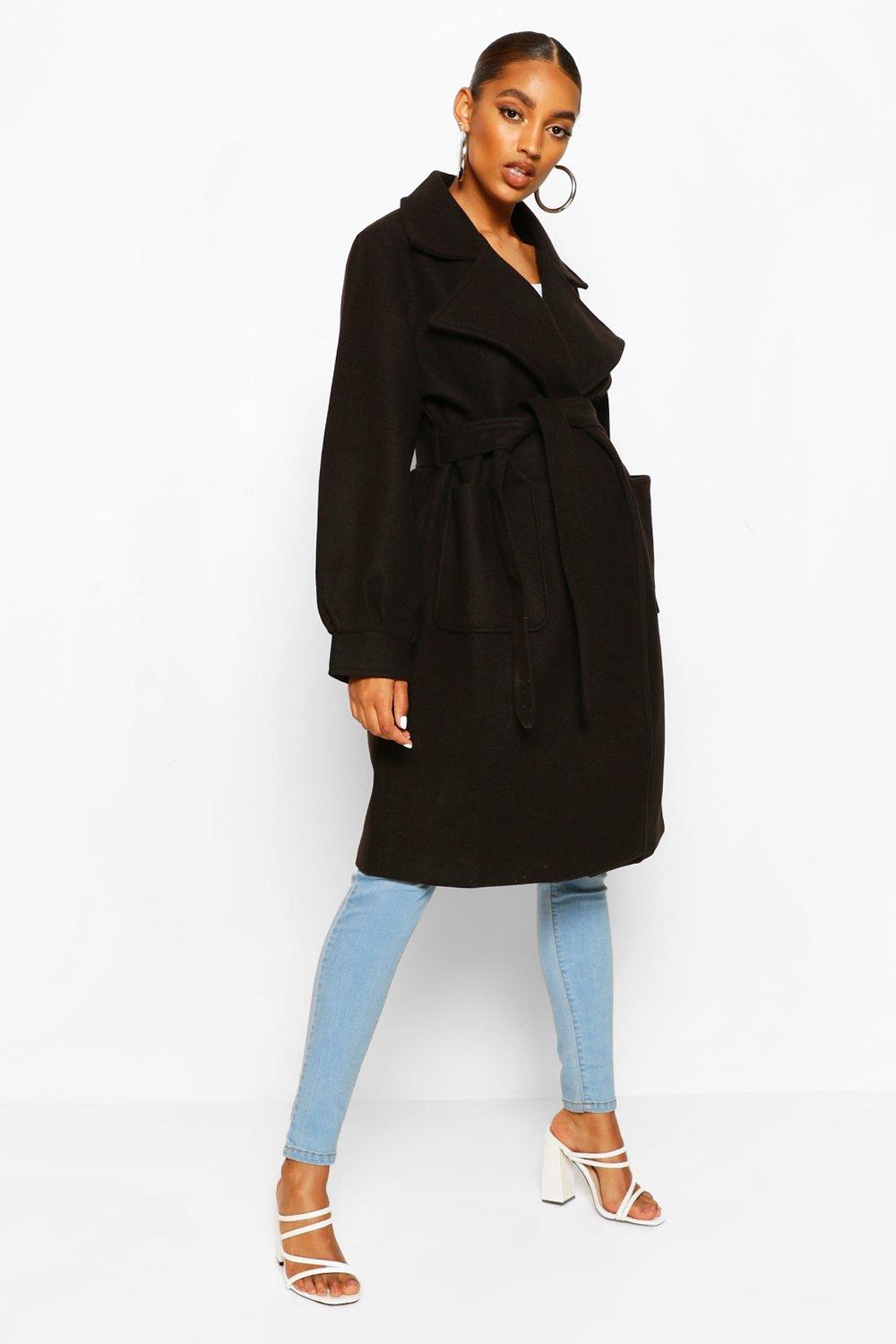 Wrap shop front coat