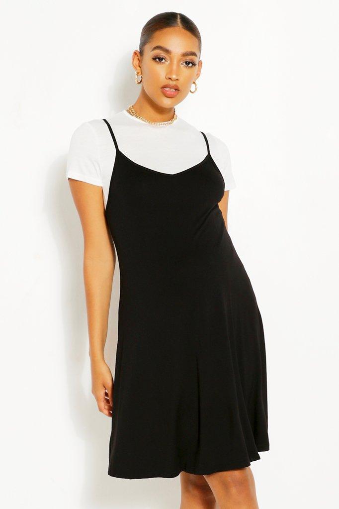 boohoo 2 in 1 dress