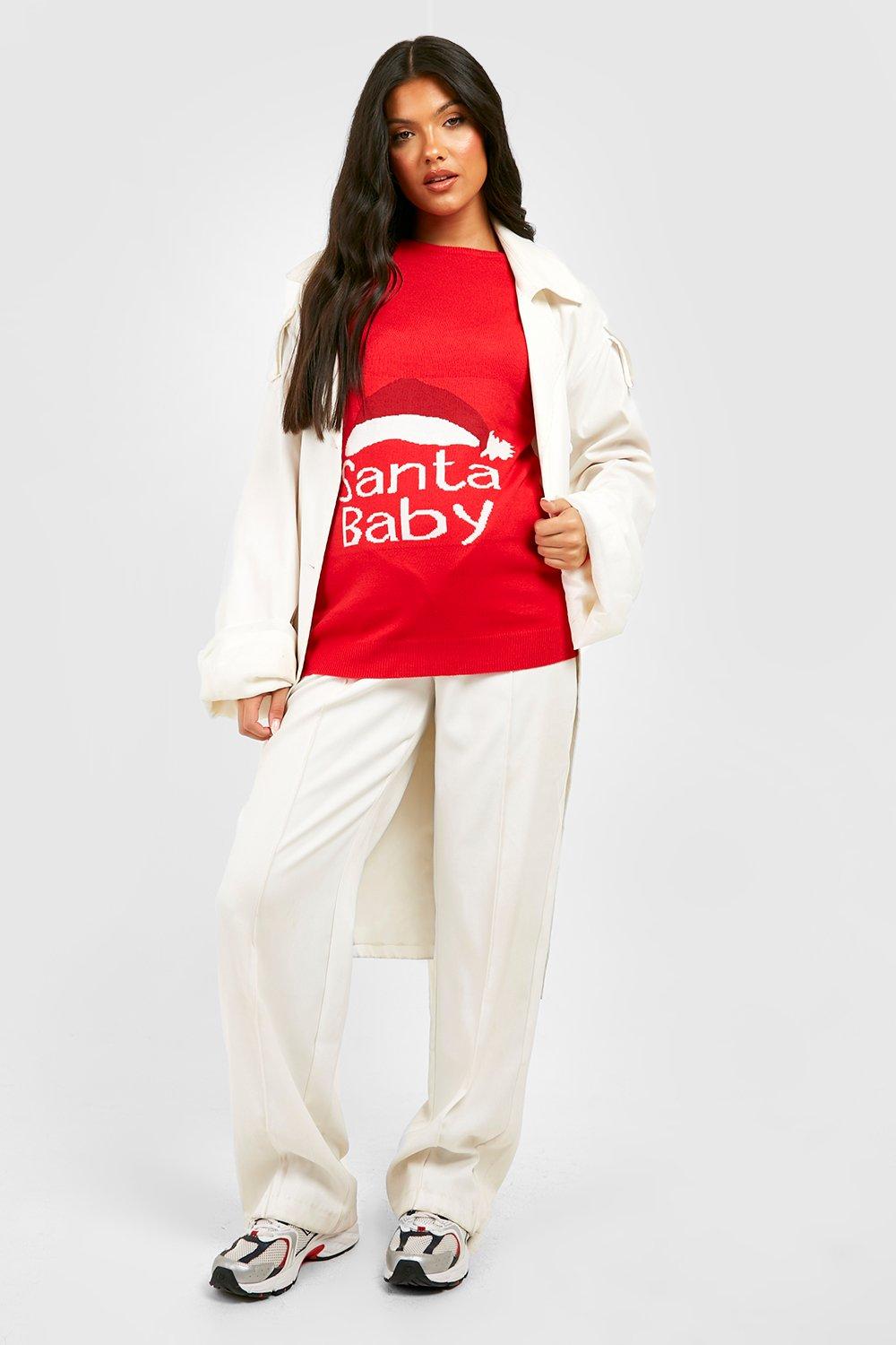 Boohoo santa best sale baby jumper