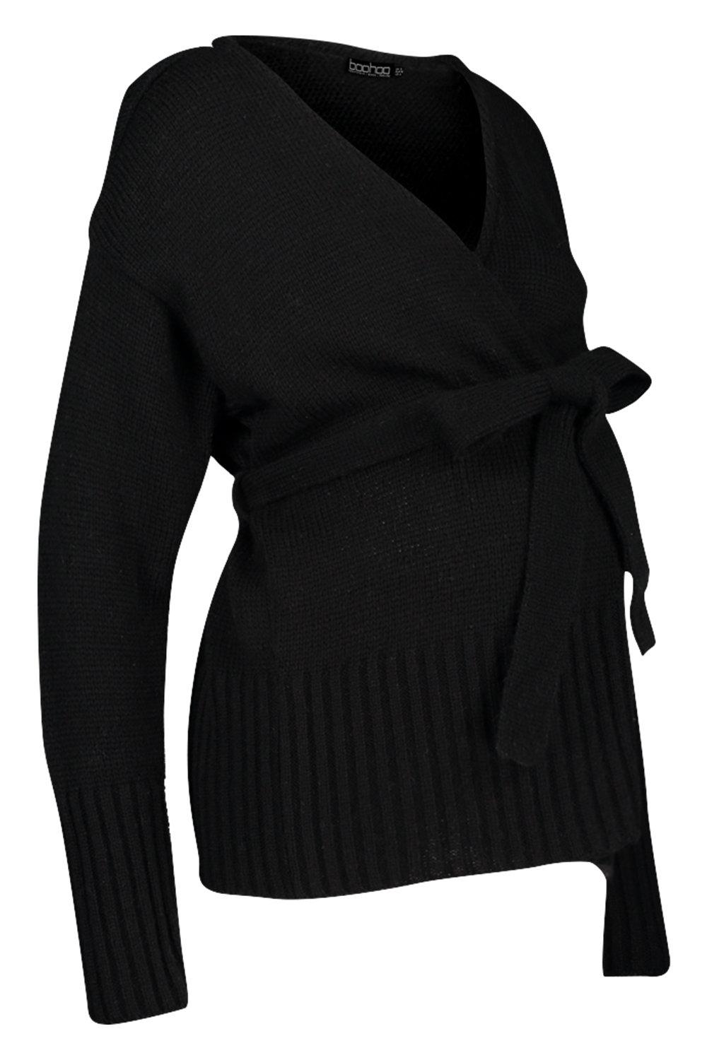 boohoo belted cardigan