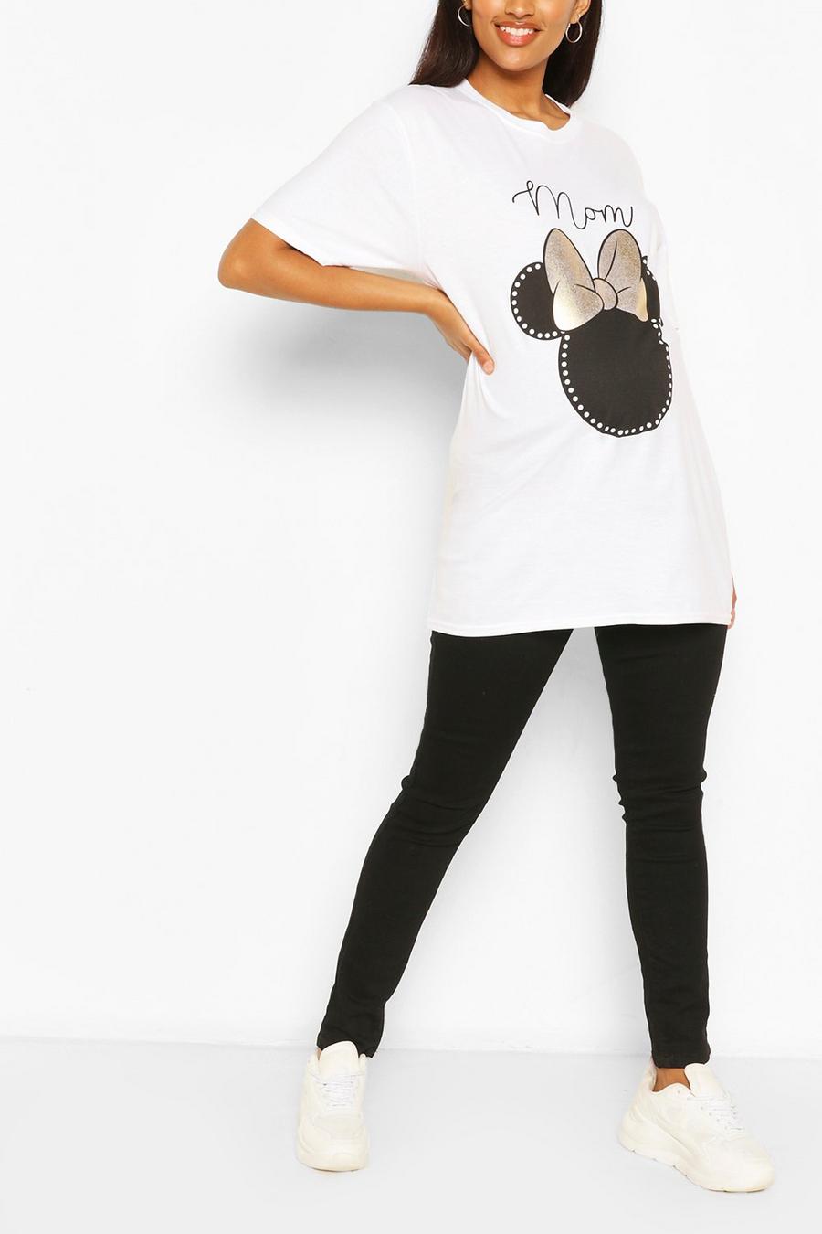 Umstandsmode T-Shirt mit „Minnie Maus“-Foliendruck image number 1