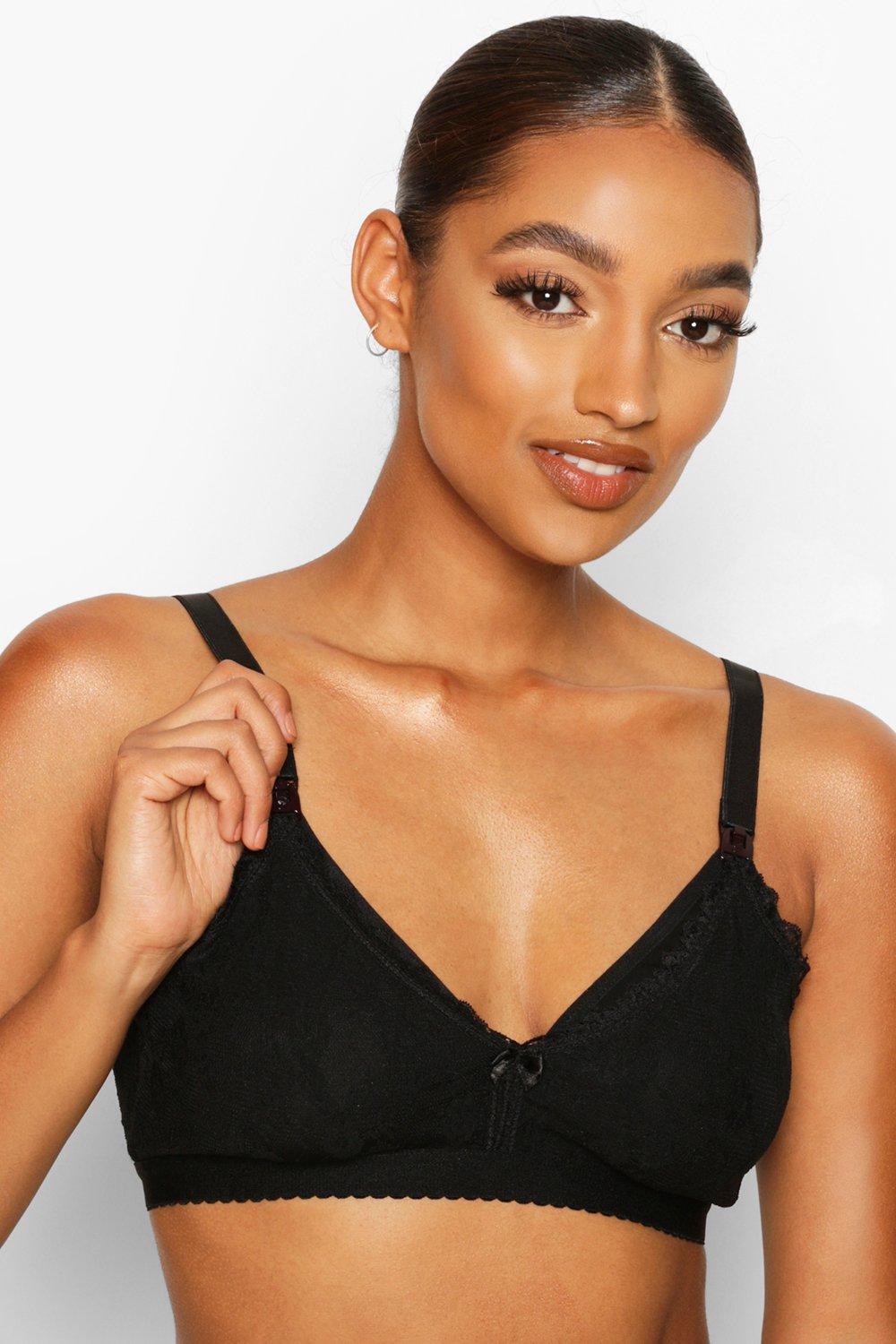 Lace nursing shop bra