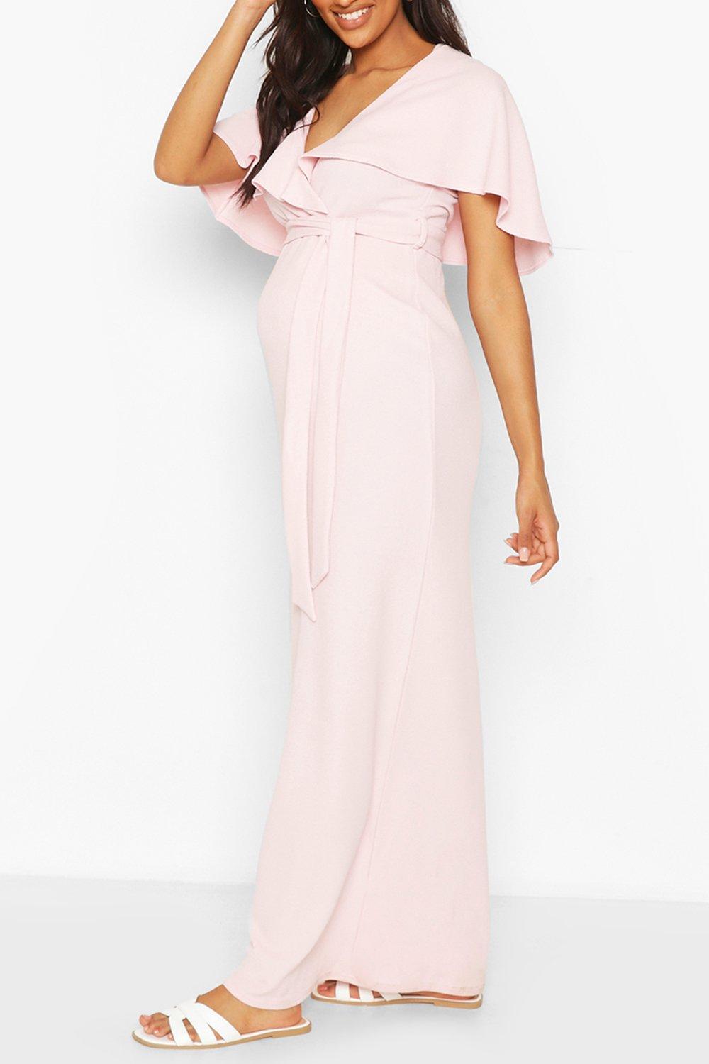 maternity maxi dress boohoo