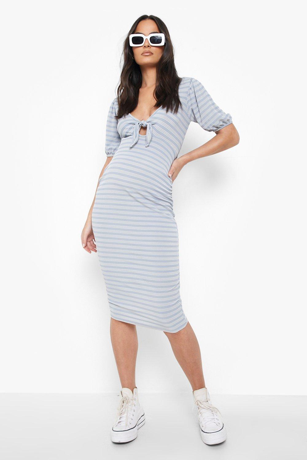 Express ribbed best sale midi dress