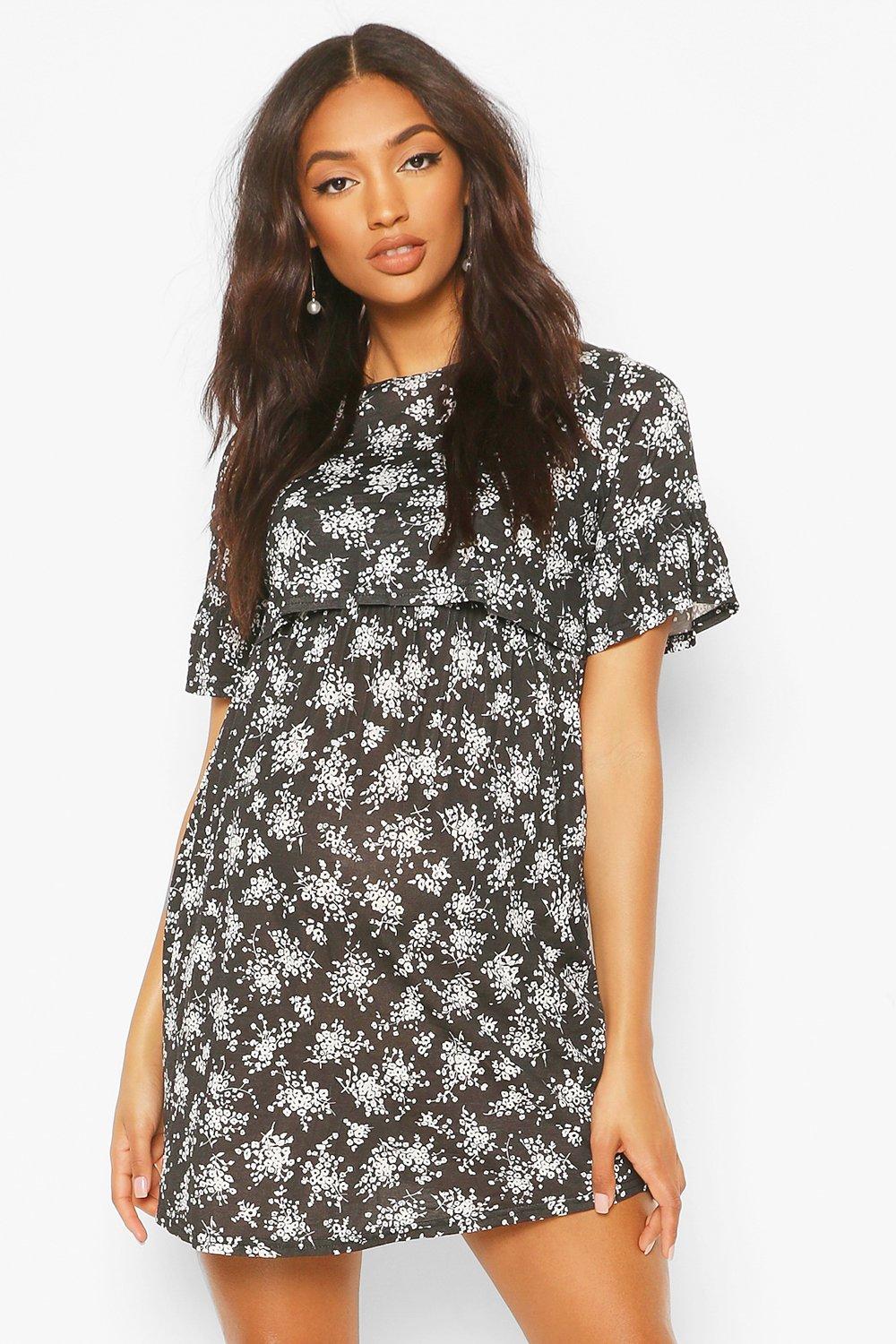 boohoo nursing dress