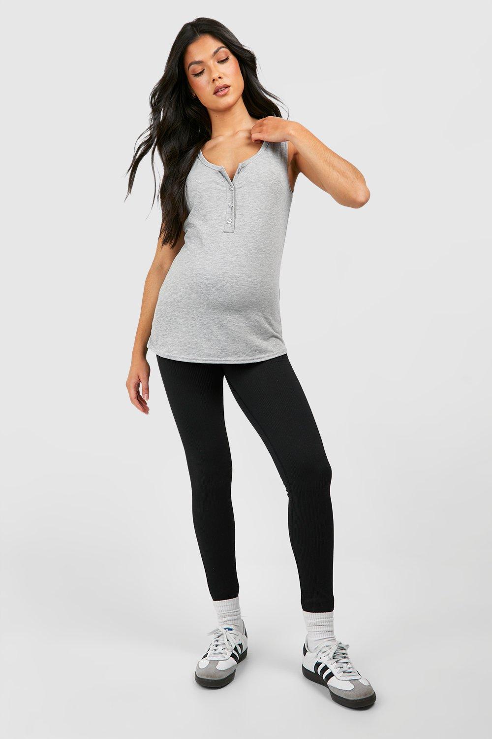 Maternity Nursing Button Front Top