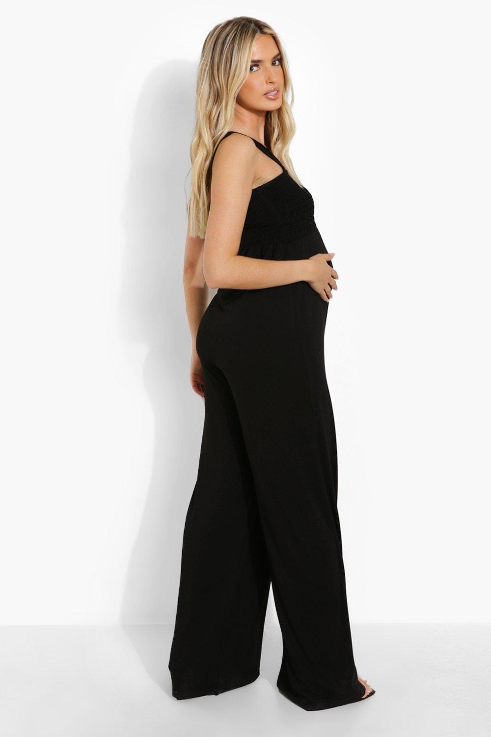 Boohoo maternity hot sale jumpsuit