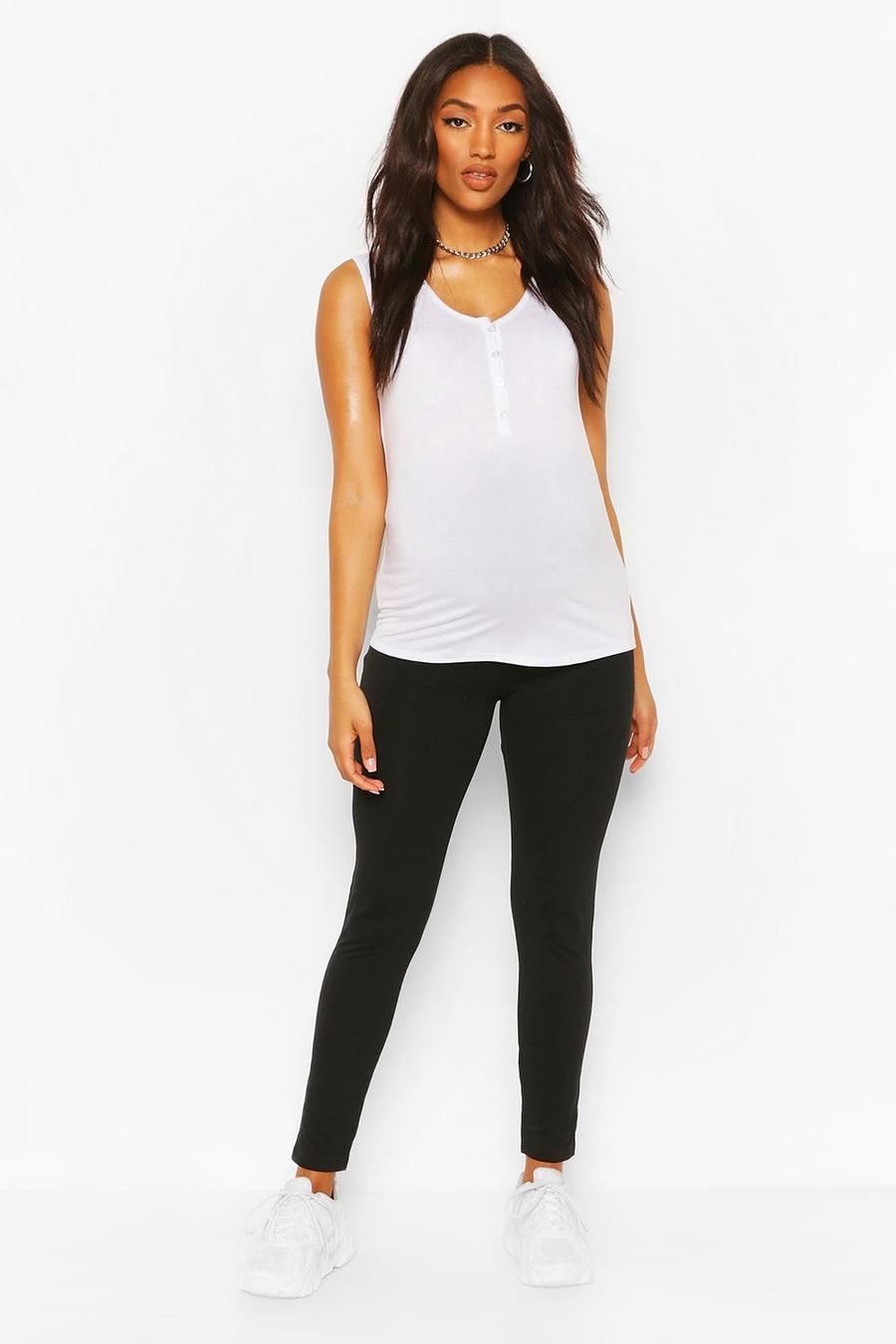 Maternity Ruched Bum Over Bump Leggings