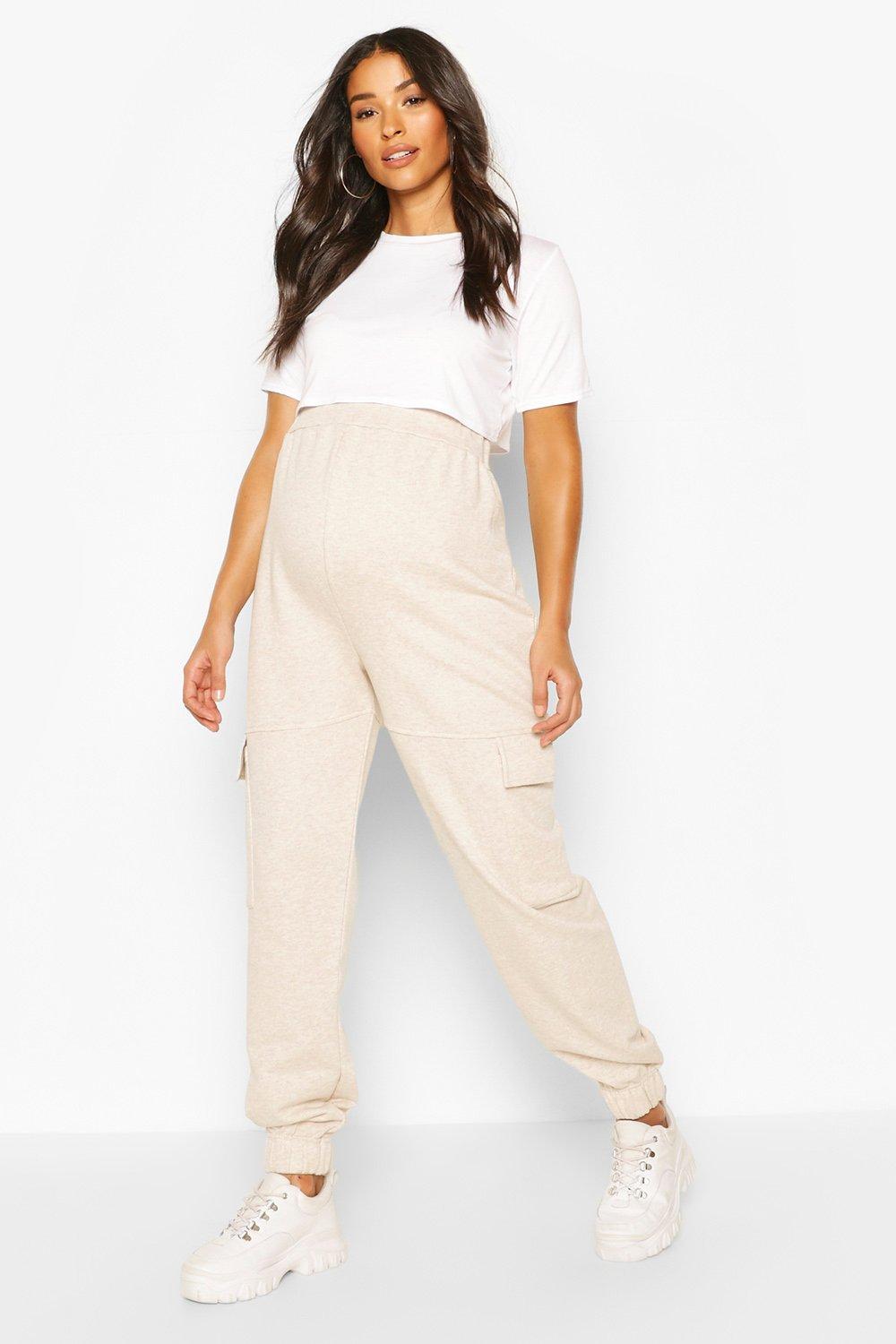 Maternity Utility Jogger Boohoo