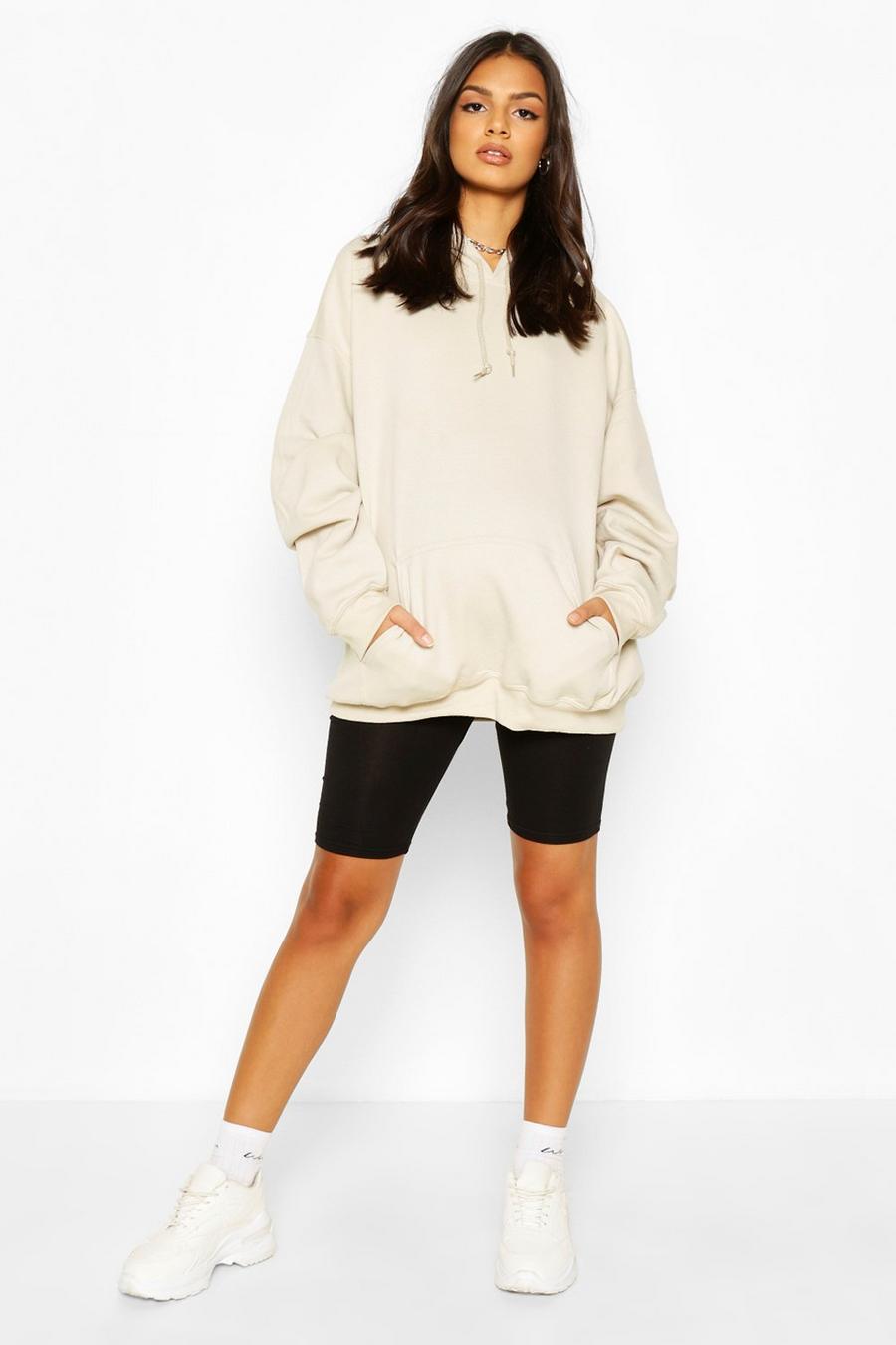 Mammakläder - Oversize hoodie med ficka image number 1